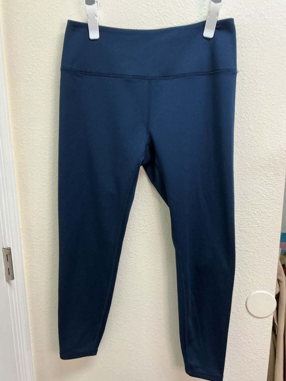 Spyder Active Women's Fleece Lined Leggings Navy Blue Size XL
